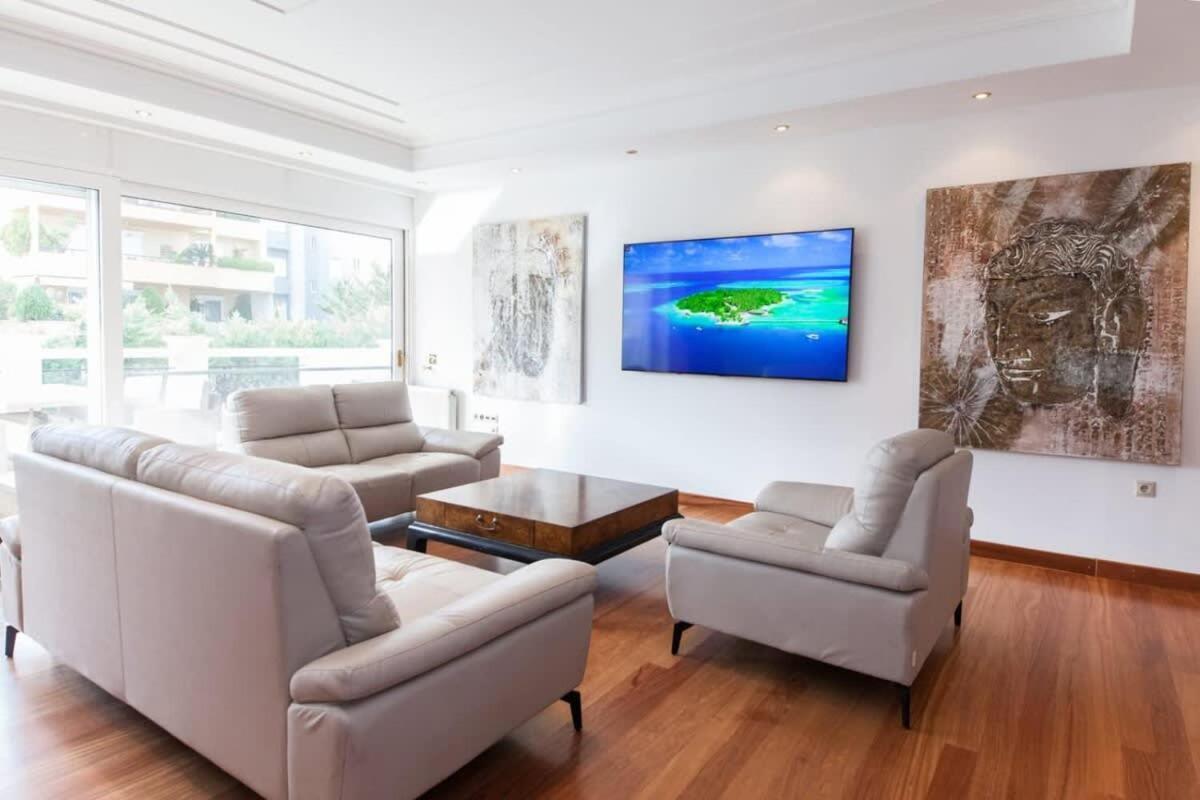 Apartment Riviera Retreat 3 Bedroom Luxury W Shared Pool Athens